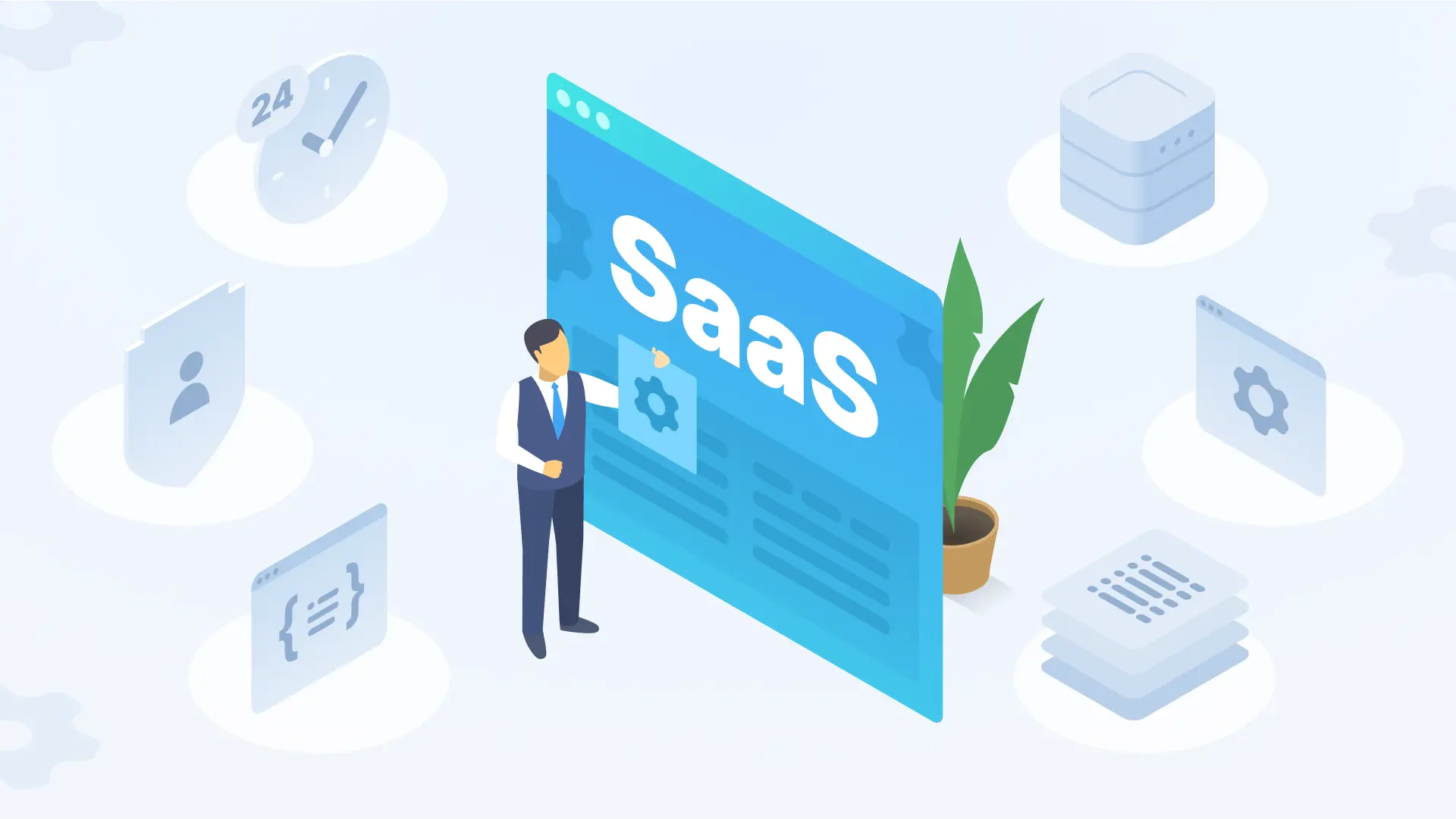 icon related to SaaS Development